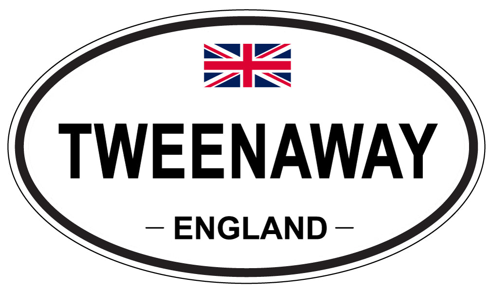 TWEENAWAY, England - Oval Magnet