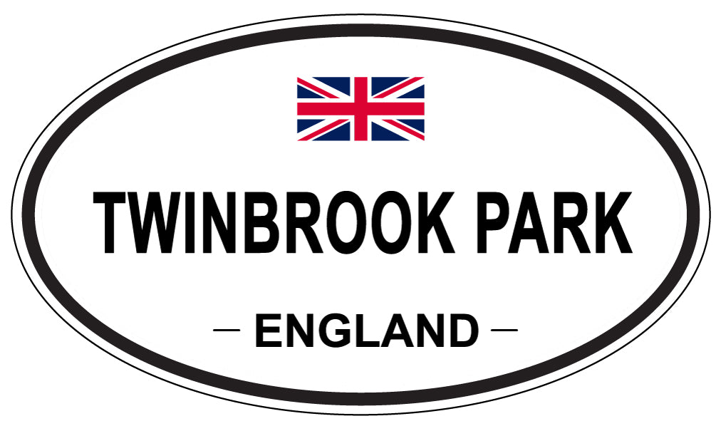 TWINBROOK PARK, England - Oval Magnet