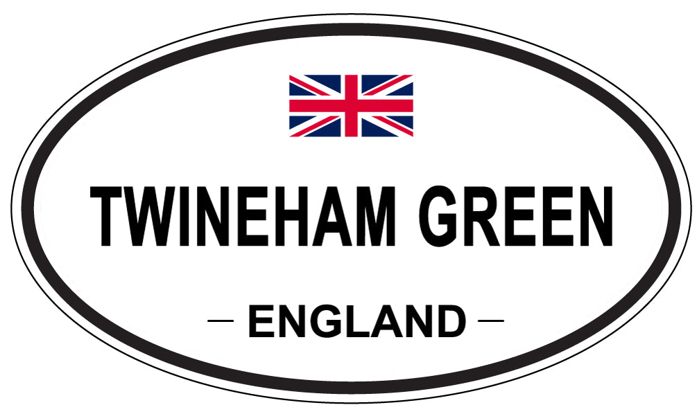TWINEHAM GREEN, England - Oval Magnet