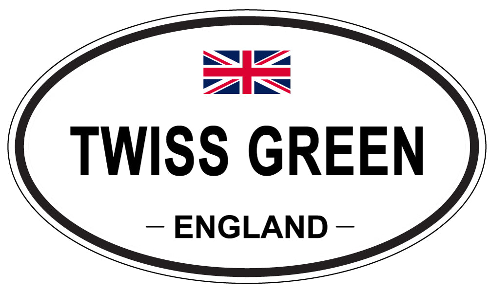 TWISS GREEN, England - Oval Magnet