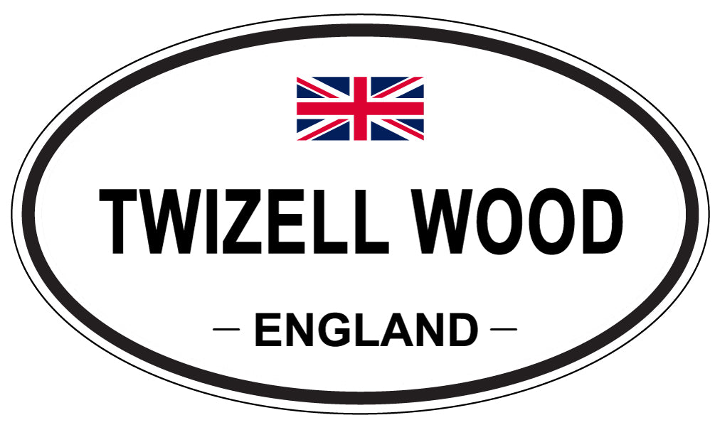 TWIZELL WOOD, England - Oval Magnet