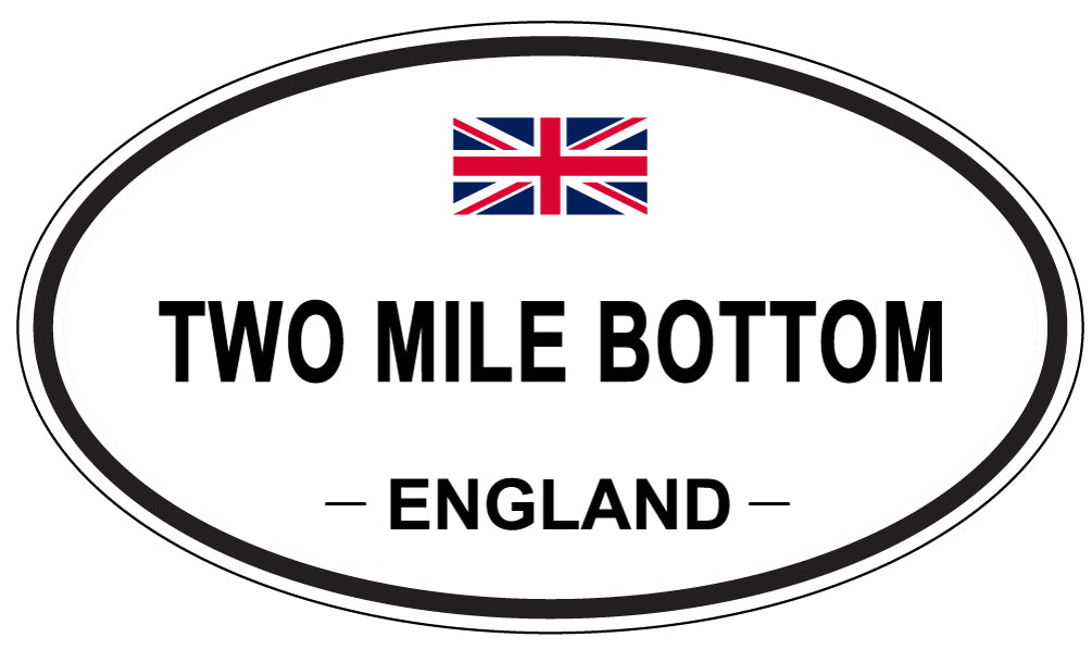TWO MILE BOTTOM, England - Oval Magnet