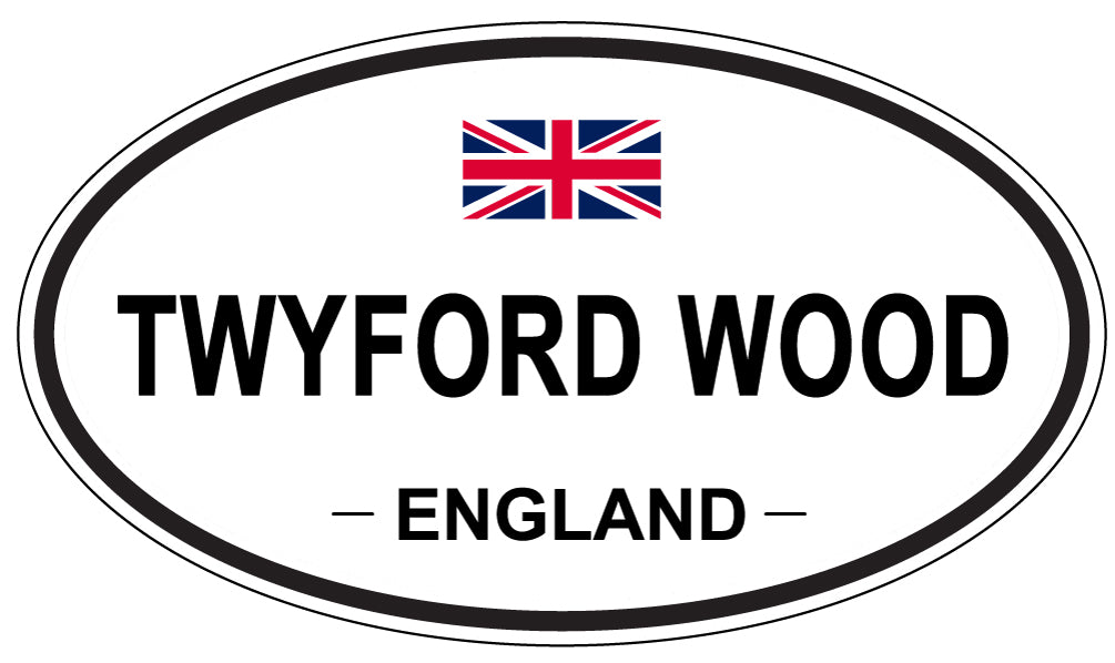 TWYFORD WOOD, England - Oval Magnet