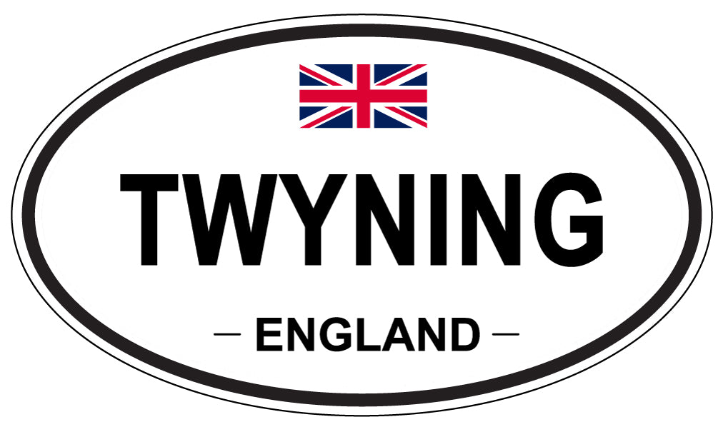 TWYNING, England - Oval Magnet