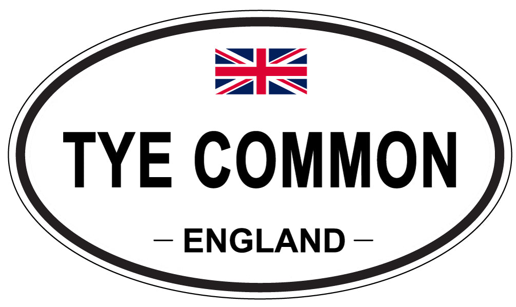 TYE COMMON, England - Oval Magnet