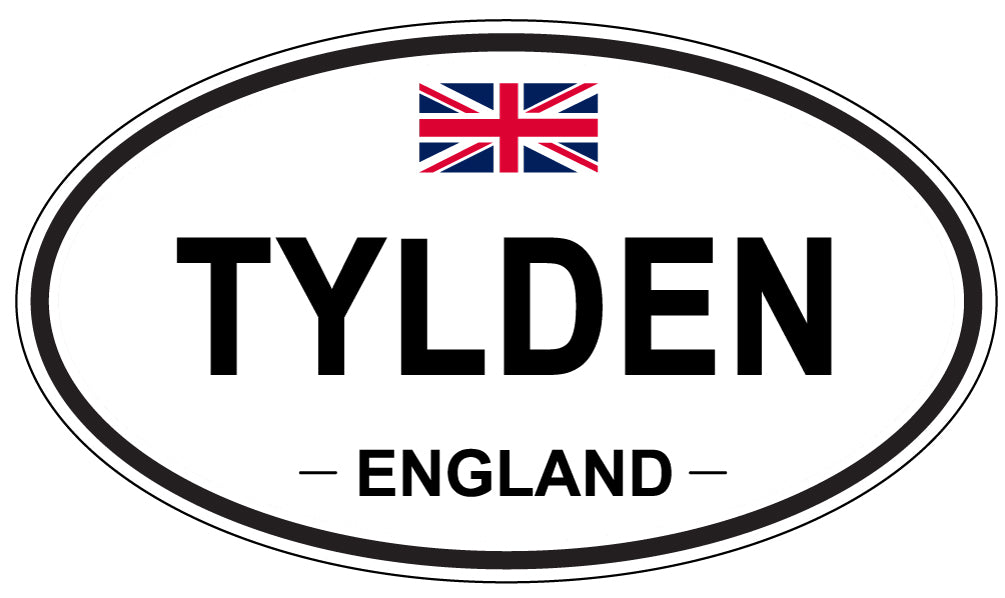 TYLDEN, England - Oval Magnet