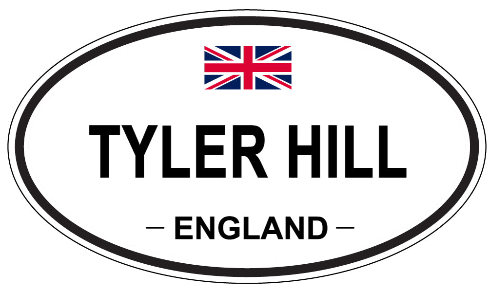 TYLER HILL, England - Oval Magnet
