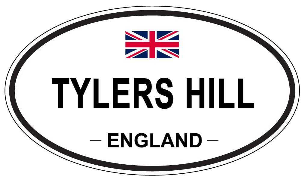 TYLERS HILL, England - Oval Magnet