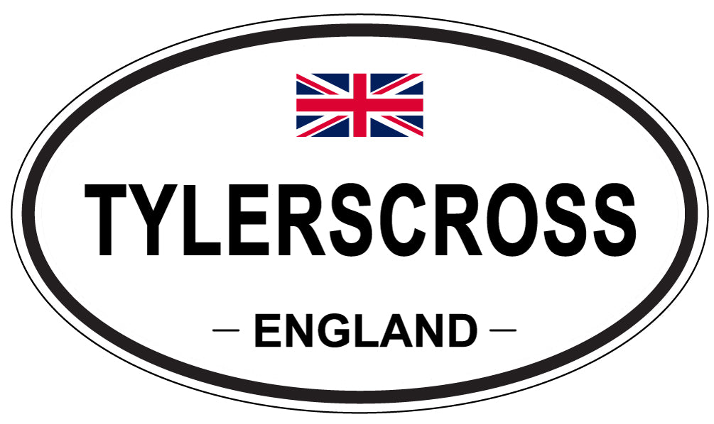 TYLERSCROSS, England - Oval Magnet