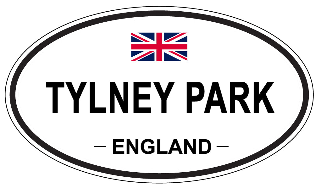 TYLNEY PARK, England - Oval Magnet