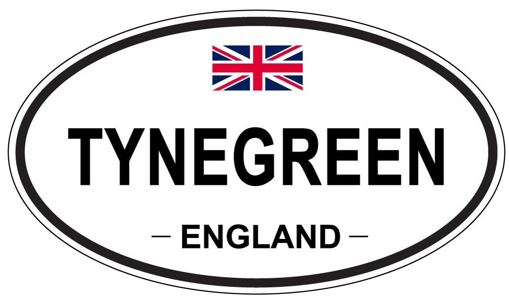 TYNEGREEN, England - Oval Magnet