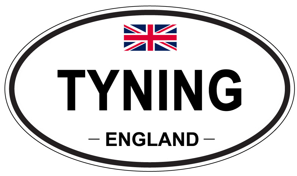 TYNING, England - Oval Magnet