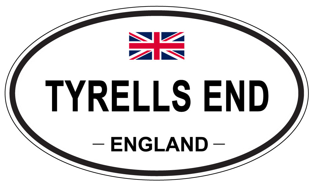 TYRELLS END, England - Oval Magnet