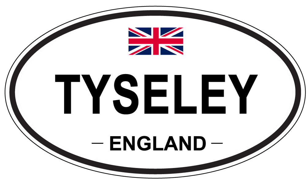TYSELEY, England - Oval Magnet