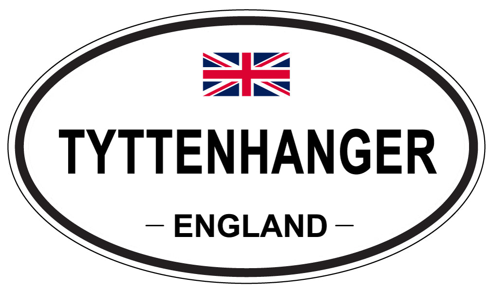 TYTTENHANGER, England - Oval Magnet