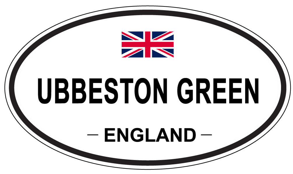 UBBESTON GREEN, England - Oval Magnet