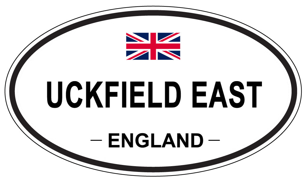 UCKFIELD EAST, England - Oval Magnet