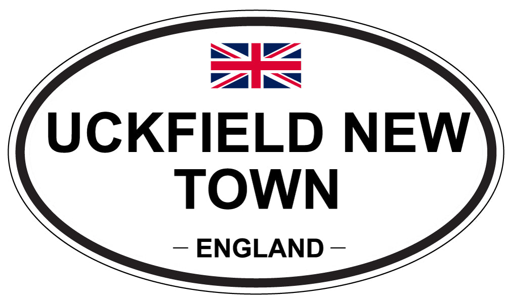 UCKFIELD NEW TOWN, England - Oval Magnet