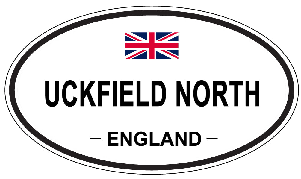 UCKFIELD NORTH, England - Oval Magnet