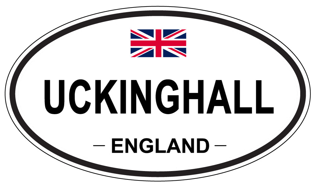 UCKINGHALL, England - Oval Magnet
