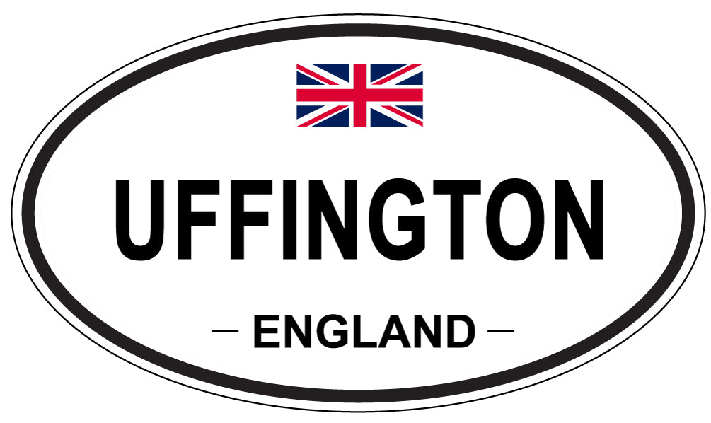 UFFINGTON, England - Oval Magnet