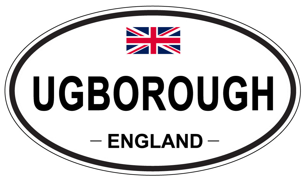 UGBOROUGH, England - Oval Magnet