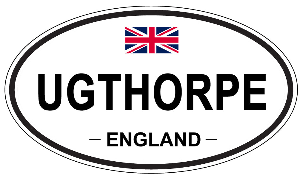 UGTHORPE, England - Oval Magnet