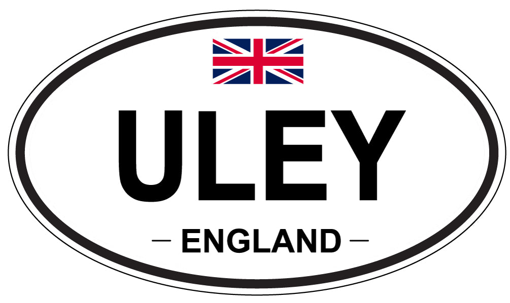 ULEY, England - Oval Magnet