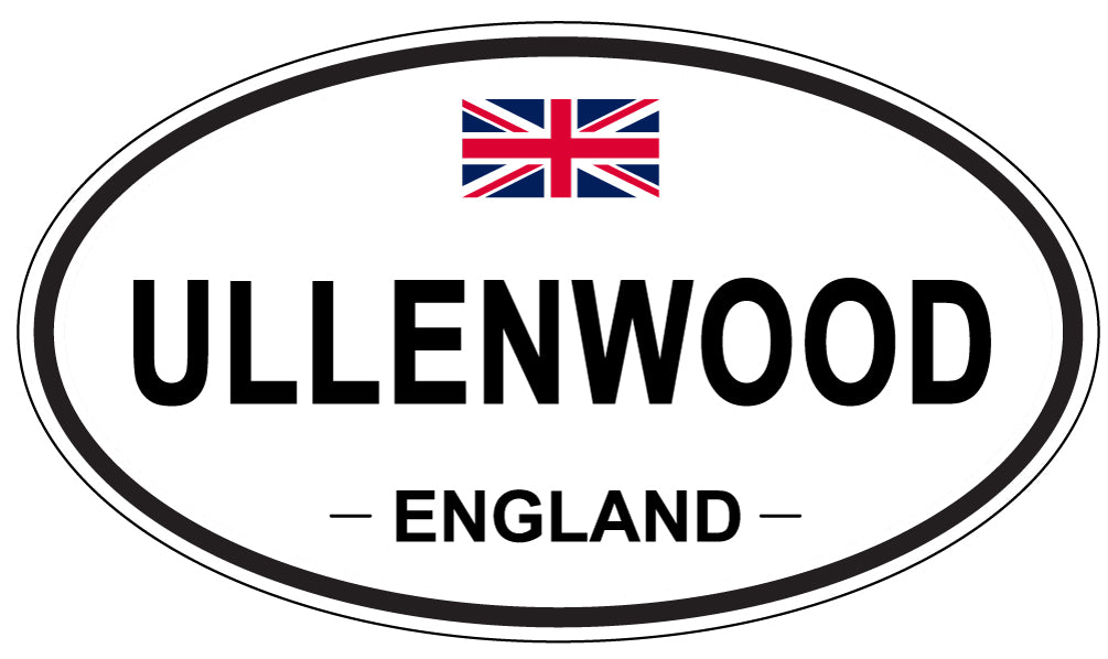 ULLENWOOD, England - Oval Magnet