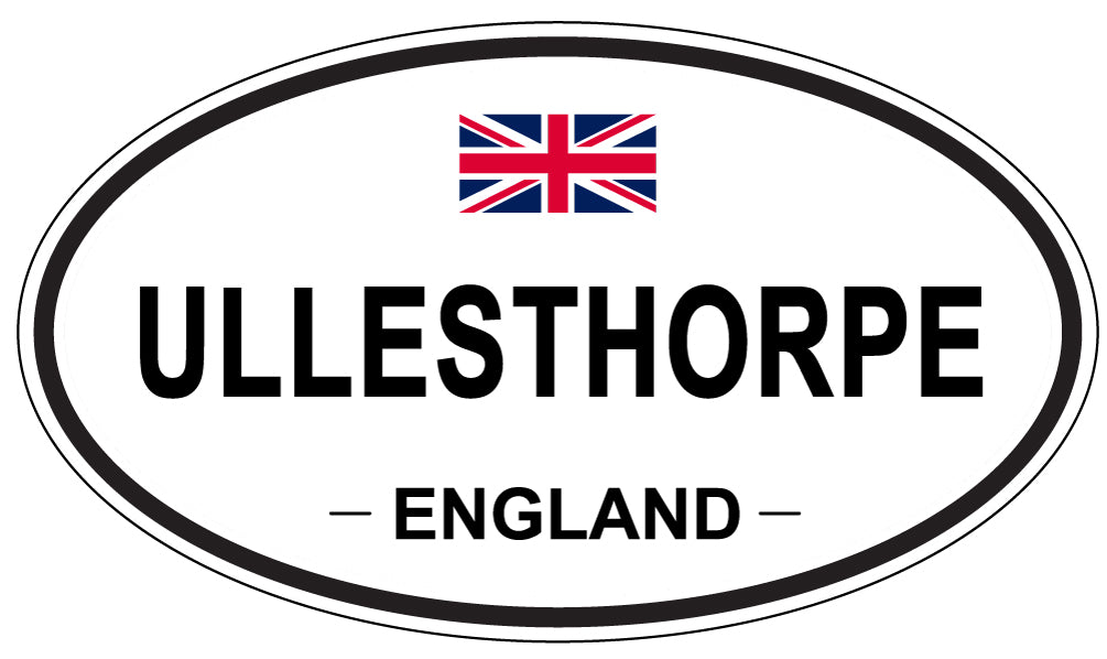 ULLESTHORPE, England - Oval Magnet