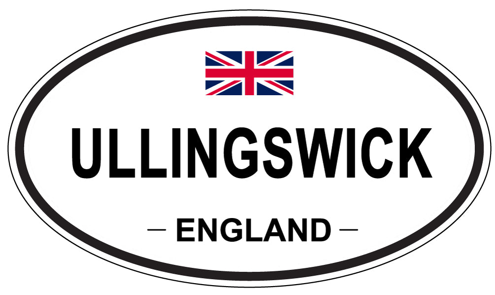 ULLINGSWICK, England - Oval Magnet