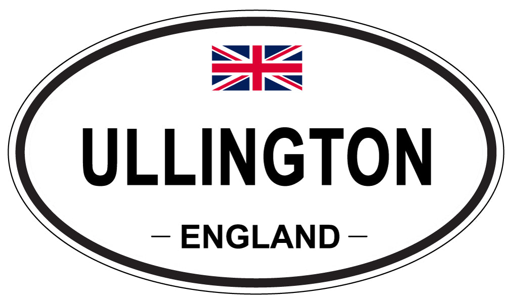 ULLINGTON, England - Oval Magnet