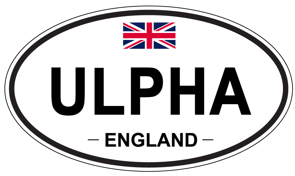 ULPHA, England - Oval Magnet