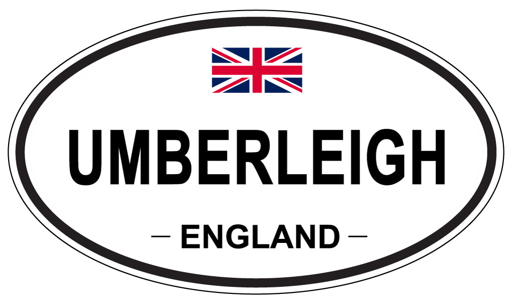 UMBERLEIGH, England - Oval Magnet
