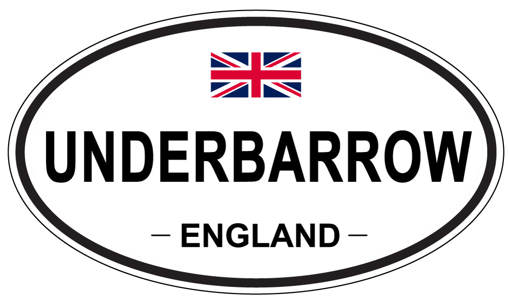 UNDERBARROW, England - Oval Magnet