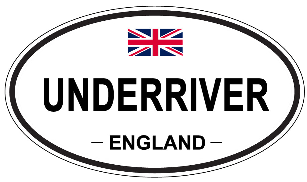 UNDERRIVER, England - Oval Magnet