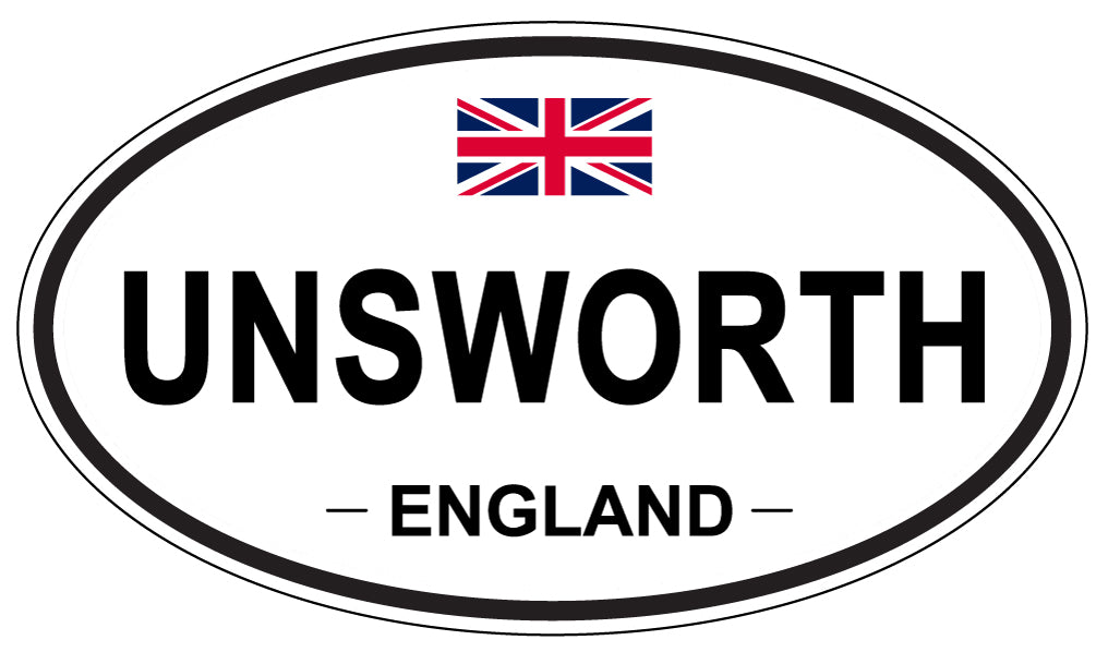 UNSWORTH, England - Oval Magnet
