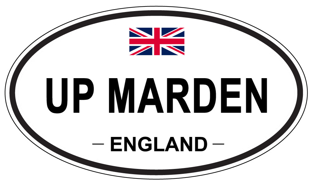 UP MARDEN, England - Oval Magnet