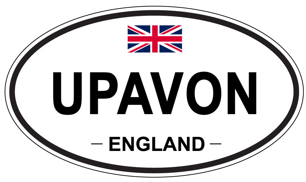 UPAVON, England - Oval Magnet