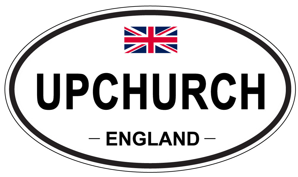 UPCHURCH, England - Oval Magnet