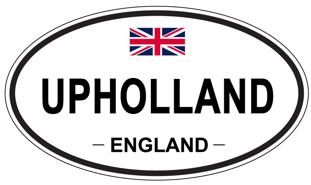 UPHOLLAND, England - Oval Magnet