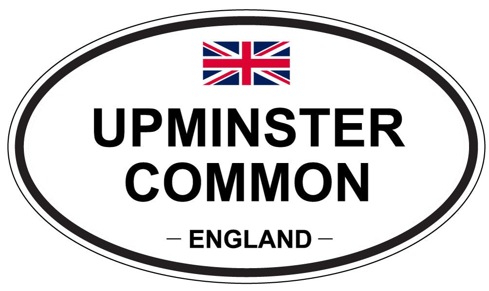 UPMINSTER COMMON, England - Oval Magnet
