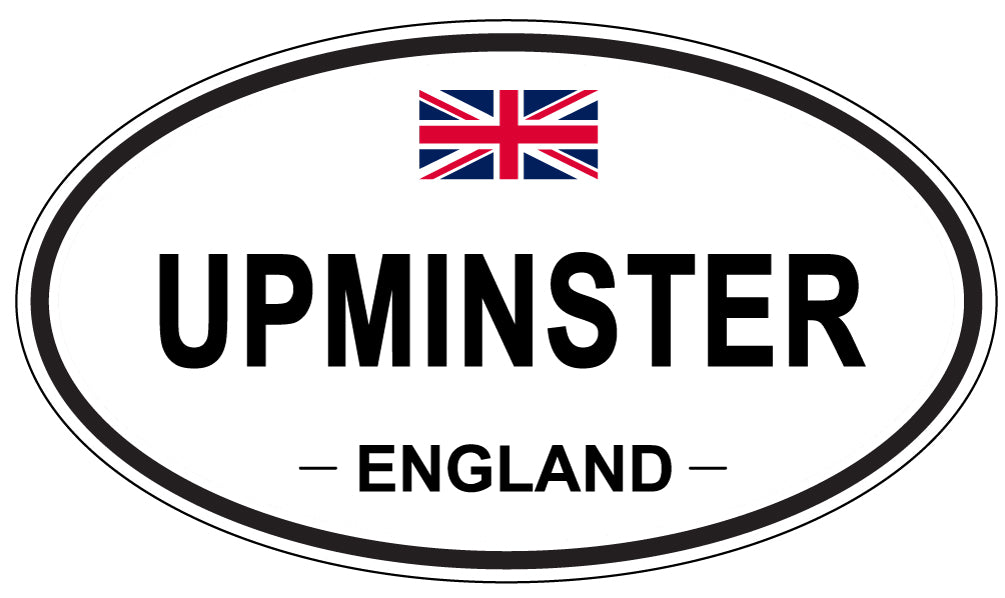 UPMINSTER, England - Oval Magnet