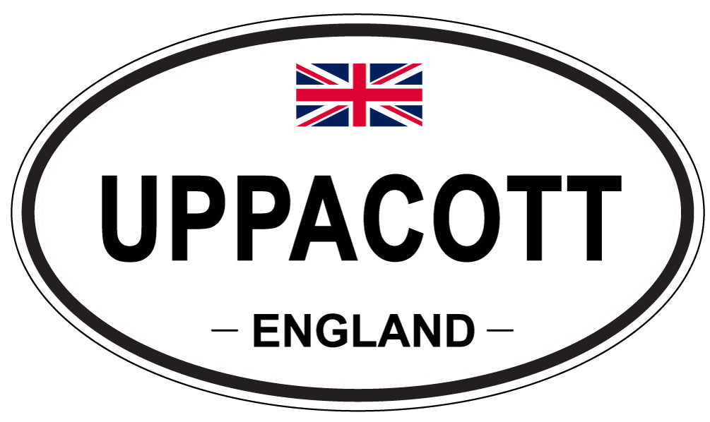 UPPACOTT, England - Oval Magnet