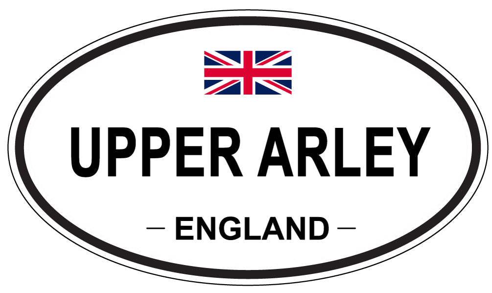 UPPER ARLEY, England - Oval Magnet