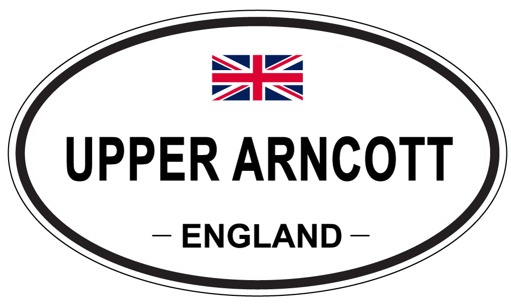 UPPER ARNCOTT, England - Oval Magnet