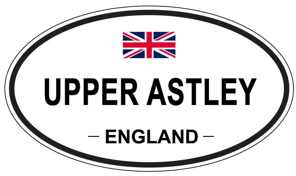 UPPER ASTLEY, England - Oval Magnet