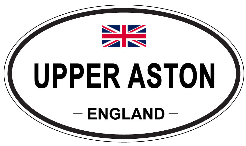 UPPER ASTON, England - Oval Magnet