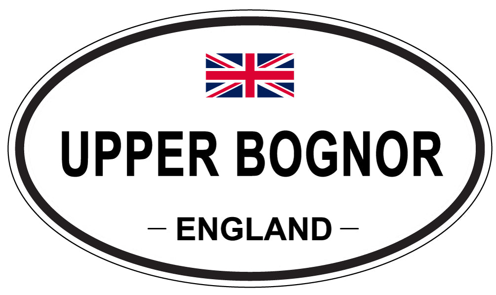 UPPER BOGNOR, England - Oval Magnet