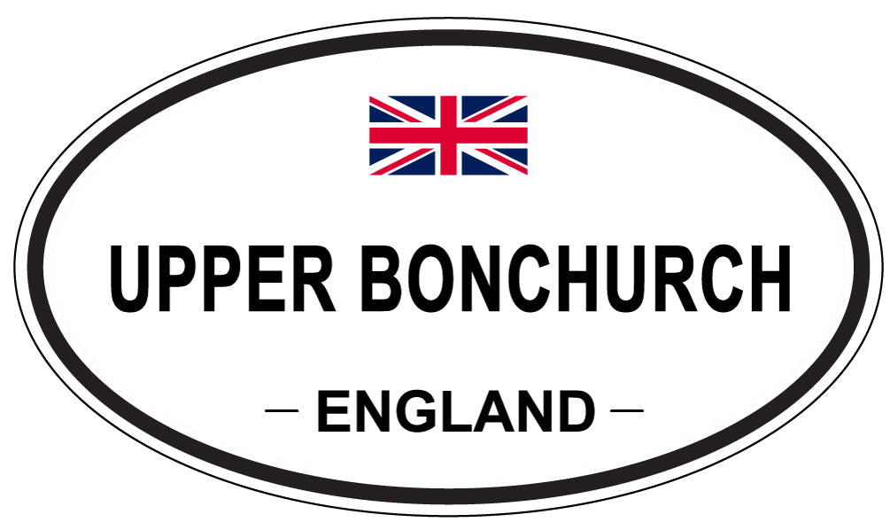 UPPER BONCHURCH, England - Oval Magnet